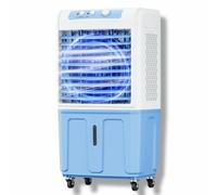 Climatiseur Portable sans fenêtre, rafraîchisseur d'air par évaporation avec Nouveau Moteur en cuivre amélioré, Ventilateur de Refroidissement, réservoir d'eau Extra Large et Blocs réfrigéra