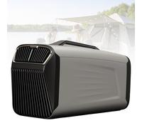 Climatiseur Portable Silencieux, Unité Mobile, avec éCran Tactile + TéLéCommande, 400 W Consommation D'éNergie, 5200 Btu, Fonction DéShumidification pour Tente, Camping-Car, Bateau et PêChe