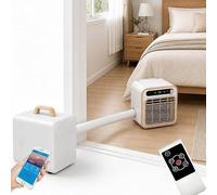Climatiseur Portable Split, De Camping Silencieux Avec Wi-Fi Et Télécommande, Minuterie 12 H, Débit D'air 130 M³/h, Pour Tente, Camping-car, Camion, Caravane Lit