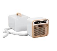 Climatiseur Portable Split, Unité Ac Silencieuse Pour Camping Avec Wifi Et Télécommande, Minuterie 12h, Flux D'air 130 M³/h, Refroidisseur D'air Léger Sans Tuyau Pour Tente, C 2-meter connecting pipe