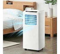 Climatiseur Portable, unité AC 7000 9000 BTU pour pièces jusqu'à 25 m2, Ventilateur Refroidissement, déshumidificateur, minuterie, unité de climatisation Mobile puissante pour Bureau à Domicile