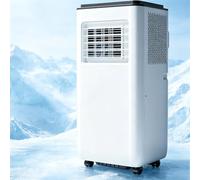 Climatiseur Portable, unité AC Mobile de 12 000 BTU avec 2 Vitesses, télécommande, minuterie, avec Modes Ventilateur de Chaleur Froide déshumidificateur, pour Bureau, Maison, Chambre, Chambre à