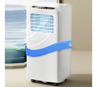 Climatiseur portable, unité de climatisation intelligente de 8 000 BTU avec télécommande et kit de fenêtre, rafraîchit 550 m², pour la maison, le bureau, la chambre à coucher