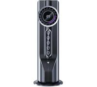 Climatiseur portable,Usb Powered Design 6 Speeds Timer Function Personal BreezeAdjustable,chambre à coucher coucher,Bureau,(gris)