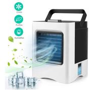 Climatiseur Portable - ZGEER - Refroidisseur D'air Mobile - Capacité 610ml - 3 Vitesses