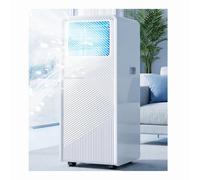 Climatiseur Portatif 10 000 BTU Avec Télécommande, Unité De Climatisation Silencieuse 3 En 1 Avec Refroidissement, Ventilateur Et Déshumidificateur, Minuterie 24H, Kit De Fenêtre Inclus