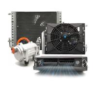 Climatiseur portatif ， Climatiseur De Voiture Électrique, Compresseur Camping-car Camion 12 Volts Sous 24 Heures Chauffage Et Refroidissement(12V)