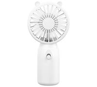 Climatiseur portatif Mini Ventilateur portatif de Refroidissement climatiseur Silencieux d'été Portable (Blanc)