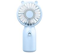 Climatiseur portatif Mini Ventilateur portatif de Refroidissement climatiseur Silencieux d'été Portable (Bleu)