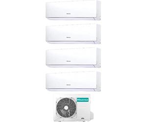 Climatiseur Quadri Split 9000 + 9000 + 1200 + 12000 Btu Gas R32 WiFi Inverter - New Comfort