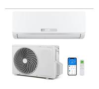 Climatiseur Split 18000 BTU Réversible - LIFEZEAL - R32 - 5100W - Chauffage - Auto-Nettoyante - Climatiseur Inverter