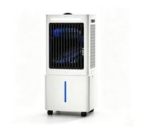 Climatiseurs portables, refroidisseur d'air évaporatif 3-en-1, 25L à refroidissement rapide avec télécommande et minuterie 12H, 3 vitesses, silencieux, sans fenêtre pour pièce bureau garage