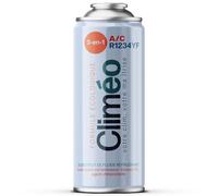 Climéo 400 ml Remplacement écologique du réfrigérant R1234yf 2 en 1, 3 en 1, entretien de la climatisation à faire soi-même (1 boîte, 3 en 1)