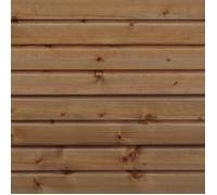 Clin bardage - Faux Claire-voie - Pulse SAPIN Classe 3 Marron - Ep.20 mm / l.125 mm / L.2,40 m - Paquet de 1,50 m²