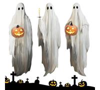Clings Fenêtre Fantômes d'Halloween Grand Film Décoratif Adapté aux Vitres