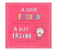 Clintons: Carte d'anniversaire humoristique avec texte en anglais « Friends », 11 x 15 cm