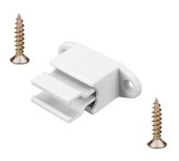 Clip bloqueur de manivelle volet Roulant réglable blanc Support Guide Manette Plastique 14mm Universel fenêtre Mur à Visser