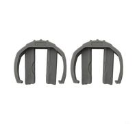 Clip C gris pour Karcher pour rondelle K2 K3 de rechange gris (2 gris) | Construction en plastique robuste, résiste à l'usure, convient pour les modèles K2 K3, couleur grise, lot de 2