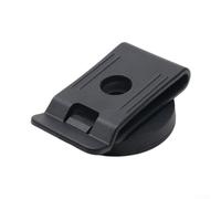 Clip ceinture outil holster 55mm résistant aux rayures | Taille de 43 mm, poignée antidérapante, accès rapide, construction en plastique, finition noire pour les outils