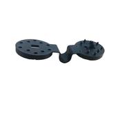 Clip De Fixation Boucle En Maille, 30 Pièces, Dégagement D'air À Membrane | Support de filet de serrage for filet de parasol noir et blanc