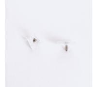 Clip De Fixation Pour Ruban Led De 10 Mm (20 Unit.) Blanc