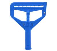 Clip de Fixation Rapide pour Tête de Balai, Pince ABS Bleue Réglable | Pièce de Rechange à Pince Flexible, Usage Salle de Bain Cuisine, Compatibilité Polyvalente