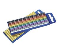 Clip de marquage Marquage 0 - 9 HellermannTyton 561-02101 Gamme de Ø extérieur 2.80 à 3.80 mm 200 pc(s)