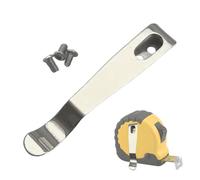 Clip de poche - Clip de rechange multifonction en acier inoxydable - Outils multifonctions pour pantalon, sac à main, carte de taille, sport, randonnée, camping, randonnée, escalade