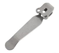 Clip de poche de transport profond pour couteaux Emerson pour couteaux Protech formé à la main 6al-4 V en alliage - Accessoire de transport discret - Finition noire - Maintien sécurisé - Outil