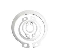 Clip de retenue de roulement d'arbre en acier inoxydable, Type C externe | Circlip externe d'arbre(M14-50pcs)