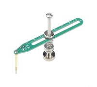 Clip de test IC pour PCB soudure support de sonde fixe pour montage de test polyvalent pour broches IC circuit imprimé assemblage taille standard vert argent