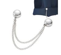 Clip De Vêtements Magnétique-dispositif De Fixation Sans Pin Sans Snag Avec Forte | Boucle Magnétique De Chaîne Pour Foulards Hijab | Accessoire De Vêtements Multifonction De Support Pour S,