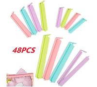 Clip d'étanchéité - Alimentaire - 48PCS - 4 Couleurs - 3 Tailles - Durable et Réutilisable