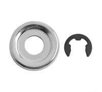 Clip E compatible et rondelle de 27 mm pour la plupart des modèles de tronçonneuse pour sécuriser le tambour d'embrayage et le pignon dans les outils électriques de jardin