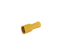 Clip femelle Debflex isolé 6.3x0.8 mm jaune - 711048 - 10 pièces