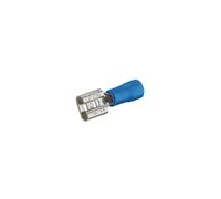 Clip femelle Debflex pré-isolé 6.3x0.8 mm bleu - 711043 - 10 pièces