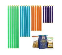 Clip Fermeture Sachet Alimentaire - Non spécifié - 24 Pièces - 4 Tailles - Matériau Sûr - Multi-usages
