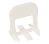 Clip-It Croisillon à cale autonivelant 2 mm - Lot de 1000 croisillons | Adapté aux carrelages d'une épaisseur de 6 à 12 mm