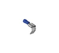 Clip mâle/femelle Debflex pré-isolé 6.3x0.8 bleu - 711056 - 10 pièces