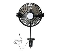 Clip On Portable Fan - ABS Metal | Flexible USB Fan 17.32 Inch Mini Cooling