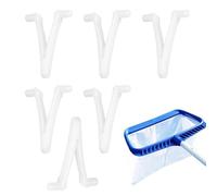 Clip papillon de piscine | Clip de fixation pour piscine pour brosse de spa pour - Pool Skimmer V pour filet skimmer, V-Clip universel pour et spa