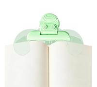 Clip porte-pages pour livres - Marque-page transparent lumineux | Clip ouvre-livre serre-page - Pour archives, examens, école, maison, bibliothèque, cuisine