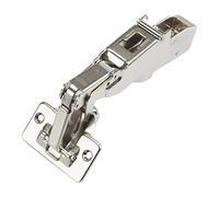 CLIP top Charnière grand angle 170°, coudée 9,5 mm, avec/sans ressort, pot : vis