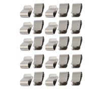 Clip U à ressort SOURCING MAP 25pcs Clip U à Ressort en Acier Inoxydable Argenté 21.4mm x 12mm