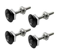 Clips Blocage Capot Moteur 4 Pièces Bouton-Poussoir Antirouille Sécurisé