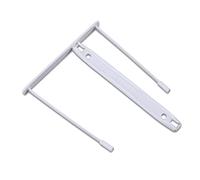 Clips D’archivage Q-CONNECT D-Clip épaisseur Dossier Max 8,5cm 100pièces Blancs / / Type-Pour Documents/Couleur-Blanc