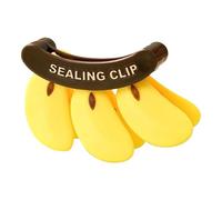 Clips de cuisine pour sacs | Pince magnétique en forme de banane - Fermetures pour sacs, snack, cuisine, pour maison, bureau, congélateur, garde-manger, collations, céréales, fruits, citronier