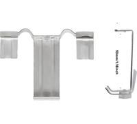 Clips de drainage pour panneaux solaires, acier inoxydable 304, compatibles avec les cadres PV, 100 pièces - 30 mm