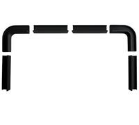 Clips de Fixation pour Bande LED TV Compatible avec Philips Hue Gradient - Attache de Fixation pour Bandeau LED (Taille M : TV≤65 po)