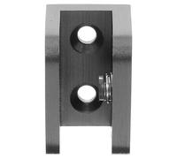 Clips de Fixation pour Étagère en Verre, Cuivre, 10-12mm, Noir